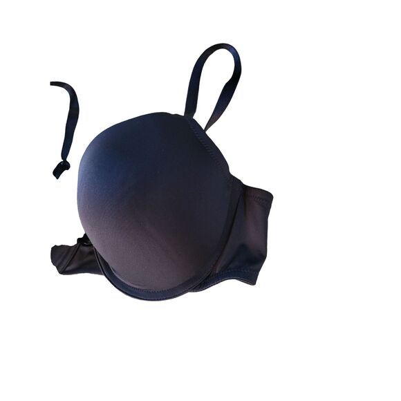 Maidenform Bra 40C Womens Black Padded Puch Up Underwired Adjustable Straps - Picture 2 of 4